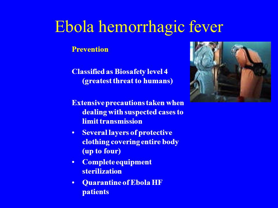 Viral hemorrhagic fever